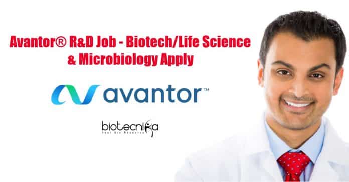 Avantor Jobs For Biotech
