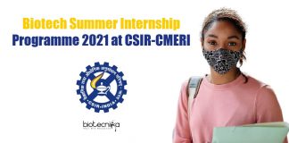 Biotech Summer Internship Programme