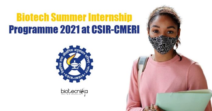 Biotech Summer Internship Programme