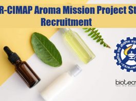 CSIR-CIMAP Project Staff Recruitment