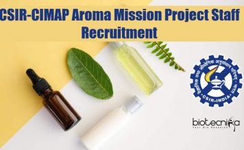 CSIR-CIMAP Project Staff Recruitment