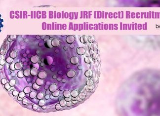 CSIR-IICB Biology JRF