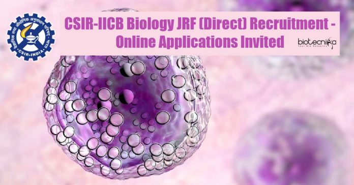 CSIR-IICB Biology JRF