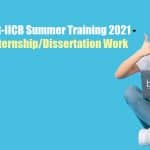 CSIR-IICB Summer Training 2021