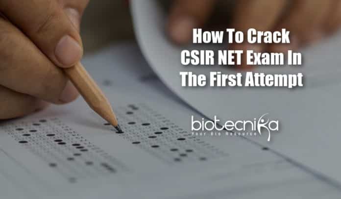 CSIR NET Exam In First Attempt, CSIR NET Strategies