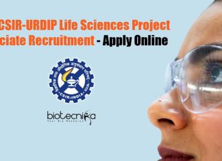 CSIR-URDIP Life Sciences Project