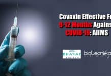 Bharat Biotech COVID-19 Vaccine Provides Immunity For 9-12 Months: AIIMS Expert Covaxin effective for 9-12 months