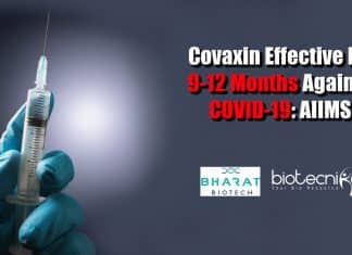 Bharat Biotech COVID-19 Vaccine Provides Immunity For 9-12 Months: AIIMS Expert Covaxin effective for 9-12 months