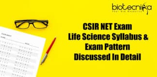 CSIR NET Exam Syllabus