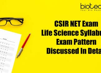 CSIR NET Exam 2023 Life Science Syllabus & Exam Pattern Discussed In Detail CSIR NET Exam Syllabus