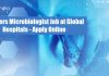 Freshers Microbiologist Job at Global Hospitals – Apply Online Freshers Microbiologist Job