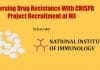 Reversing Drug Resistance With CRISPR Project Recruitment at NII Genetics Jobs at NII