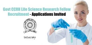 Govt CCRH Life Science