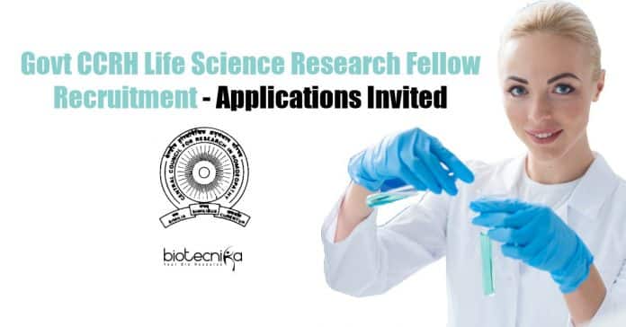 Govt CCRH Life Science