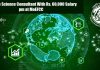 Govt Life Science Consultant With Rs. 60,000 Salary pm at MoEFCC Govt Life Science Consultant