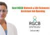 Govt RGCB Biotech & Life Sciences Lab Assistant Job Opening Govt RGCB Biotech &