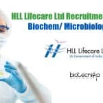 HLL Lifecare Ltd Recruitment