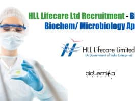 HLL Lifecare Ltd Recruitment