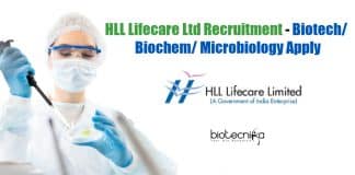 HLL Lifecare Ltd Recruitment