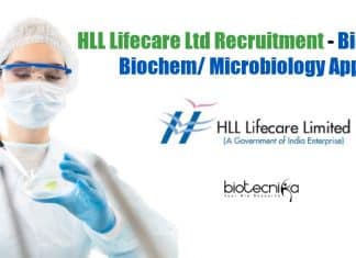 HLL Lifecare Ltd Recruitment