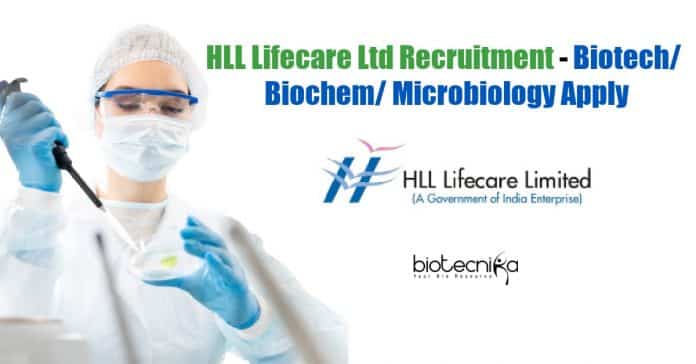 HLL Lifecare Ltd Recruitment