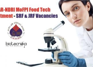 ICAR-NDRI Food Tech Recruitment