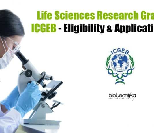 ICGEB Research Grants 2021
