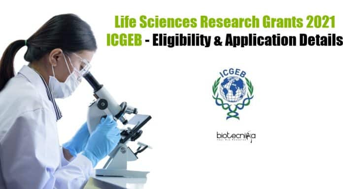 ICGEB Research Grants 2021