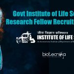 Govt Institute of Life Sciences Research Fellow Recruitment 2021 ILS Job Vacancy
