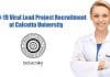 COVID-19 Viral Load Project Recruitment at Calcutta University JRF Vacancy at Calcutta
