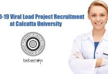JRF Vacancy at Calcutta