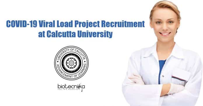 JRF Vacancy at Calcutta