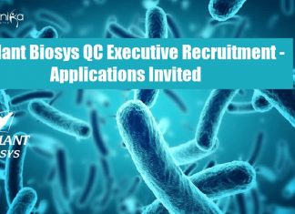 Jubilant Biosys QC Executive Recruitment – Applications Invited Jubilant Biosys QC Executive