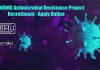 Govt NIBMG Antimicrobial Resistance Project Recruitment – Apply Online Molecular Biology Jobs at