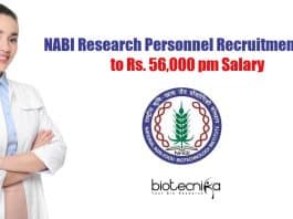 NABI Research Personnel Recruitment