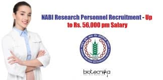 NABI Research Personnel Recruitment