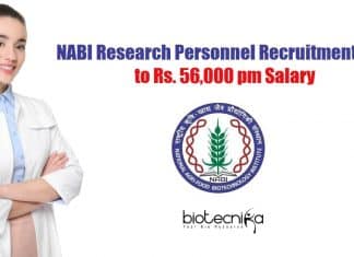 NABI Research Personnel Recruitment
