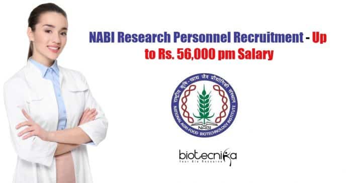 NABI Research Personnel Recruitment