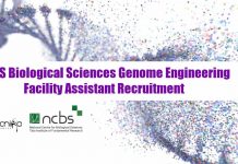 NCBS Biological Sciences Genome Engineering Facility Assistant Recruitment NCBS Biological Sciences Genome