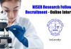NISER Research Fellow Recruitment – Online Interview NISER Research Fellow Recruitment