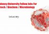 Presidency University Fellow Jobs For Biotech / Biochem / Microbiology Presidency University Fellow Jobs
