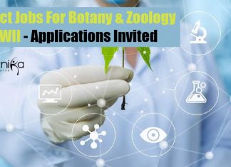 Project Jobs For Botany & Zoology at WII – Applications Invited Project Jobs