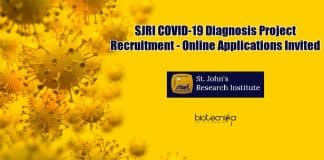 SJRI Microbiology Project Recruitment