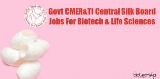 Silk Board CMER&TI Jobs