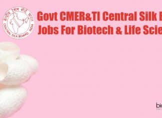 Silk Board CMER&TI Jobs