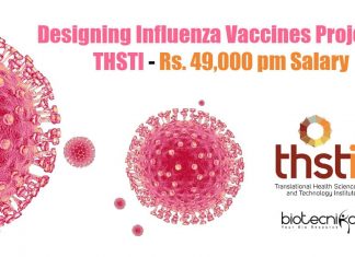 THSTI Project Jobs 2021