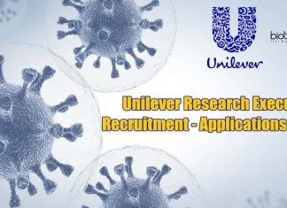 Unilever Research Executive Recruitment – Applications Invited Unilever Research Executive Recruitment