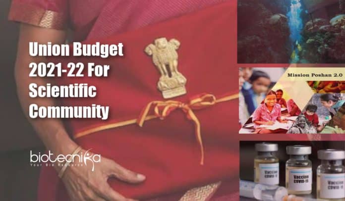 Union Budget 2021-22 For Science