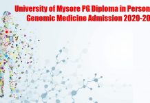 University of Mysore PGD