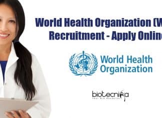 World Health Organization (WHO) Recruitment – Apply Online World Health Organization (WHO)